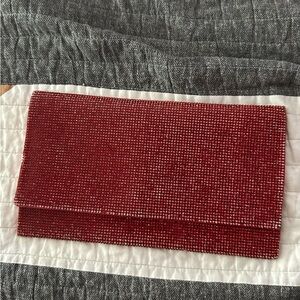 Elegant Red Clutch Bag